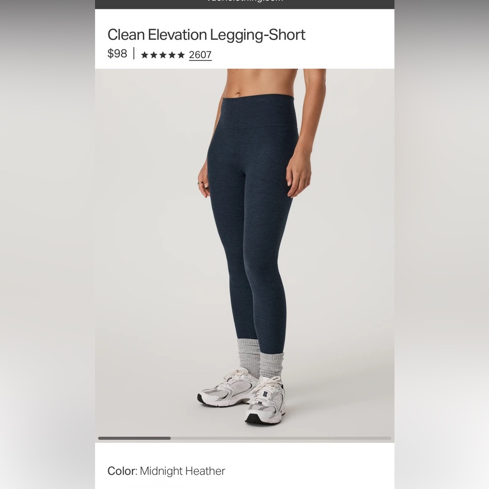 Vuori clean elevation Blue Leggings